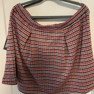 modcloth plaid mini skirt. nwt.